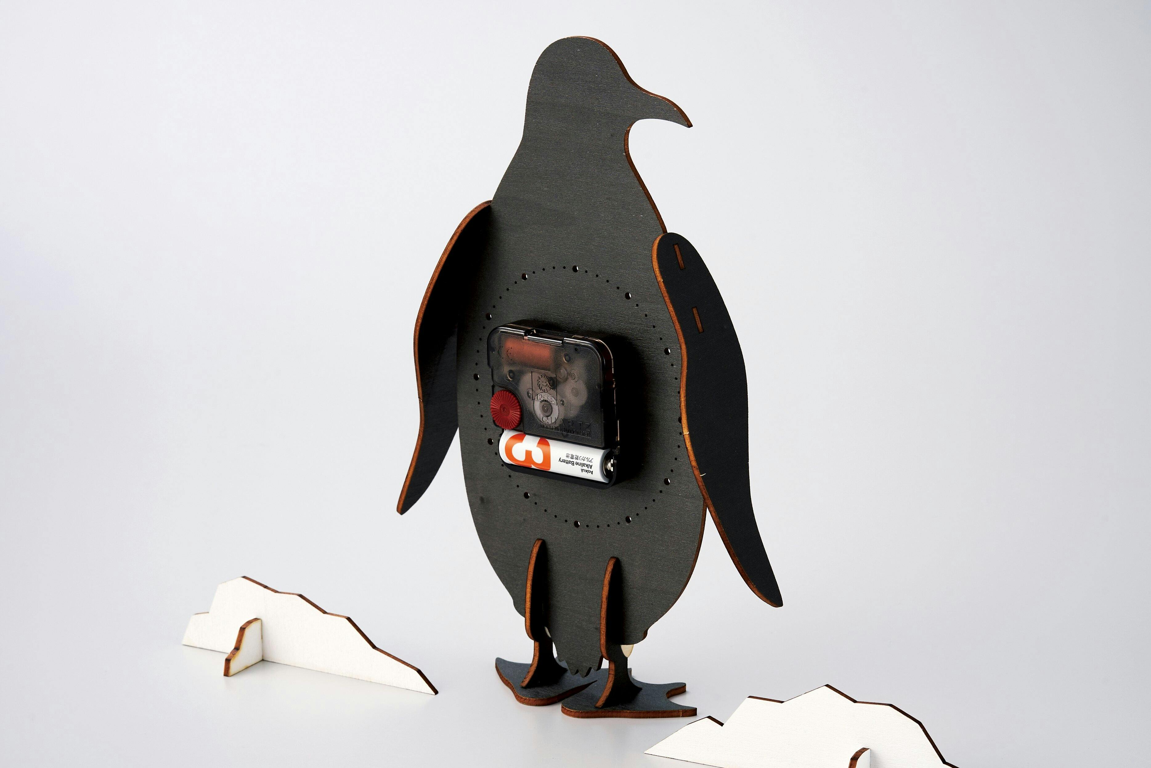 セトクラフト クロックパズル(ペンギン) 6個セット W24-0034-6【別送品