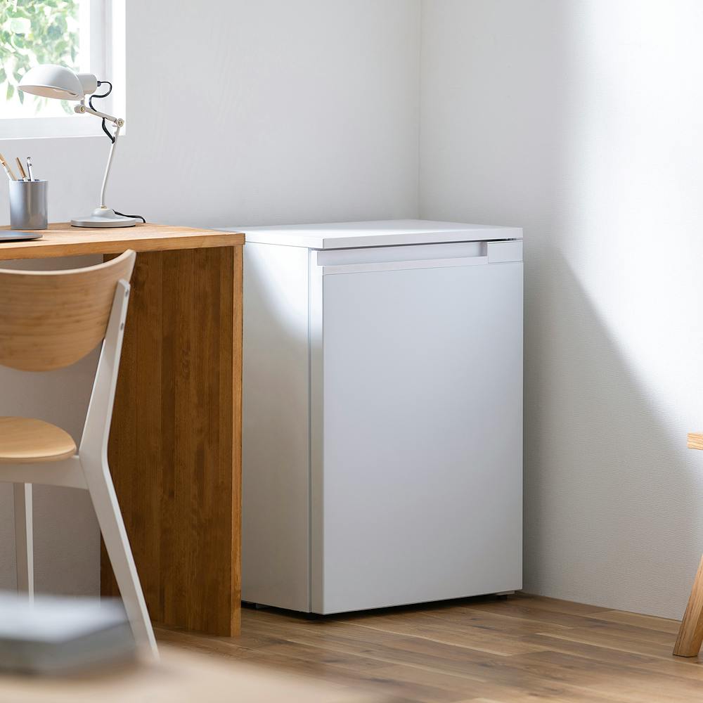 アイリスオーヤマ 奥行スリム冷蔵庫 66L IRSN-7A-W ホワイト 冷蔵庫