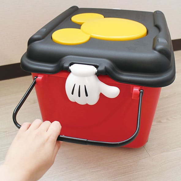 錦化成 おもちゃ箱 キャスター付 ミッキーマウス日本製 ボックス