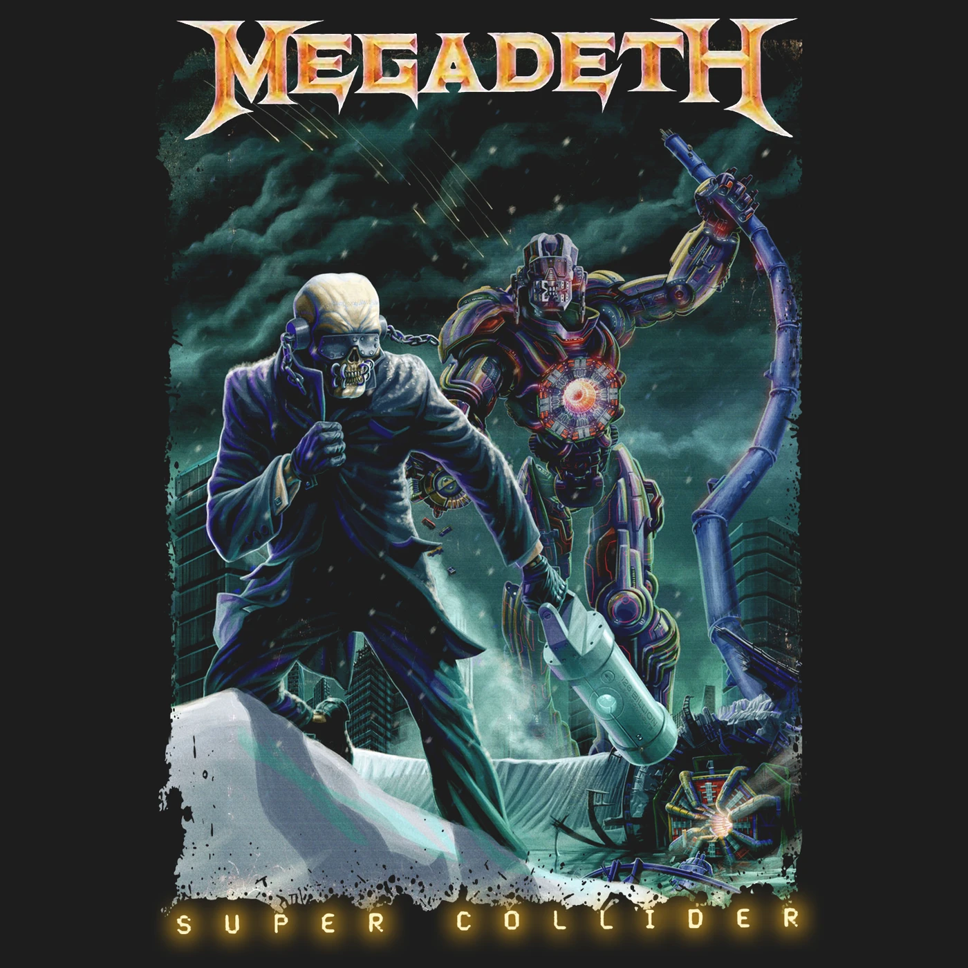 Megadeth T-Shirt | Super Collider Megadeth Shirt