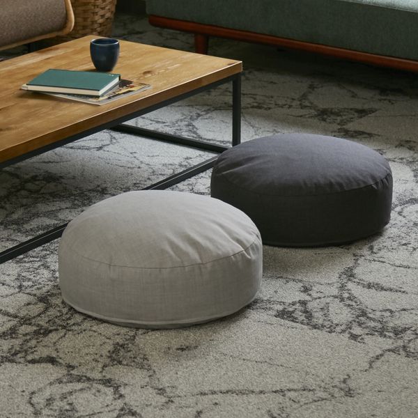 FIBER ART STUDIO/ソモウクッションチェア ラウンド -深く沈まず腰が