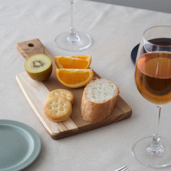 TRAMONTINA/カッティングボード 手付 小 -FSC認証されたチーク材で作っ