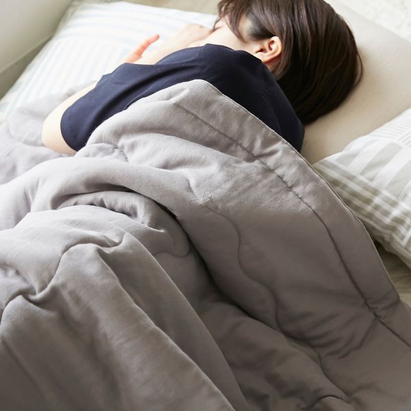 洛中 高岡屋/八分の五 2重スフレガーゼ 夏ふとん -ふわふわの「夏