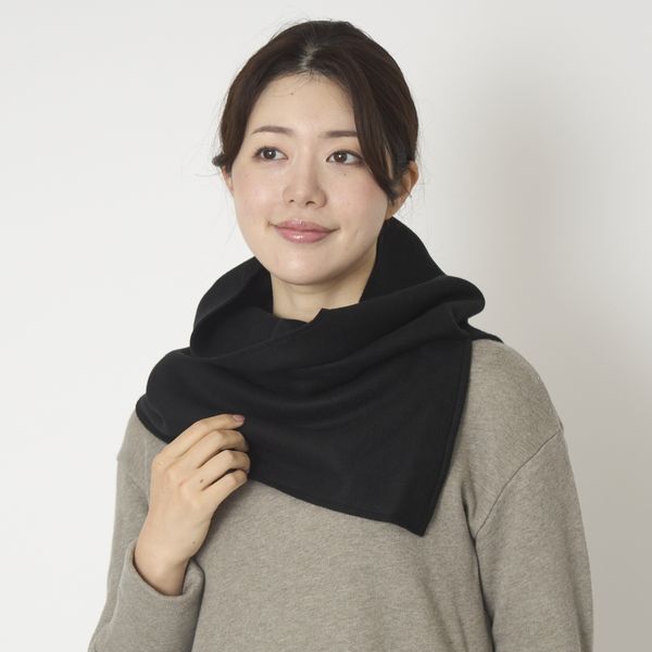 KOHARU/シルクフリース スリットスヌード -シルク100%で滑らかな肌触り