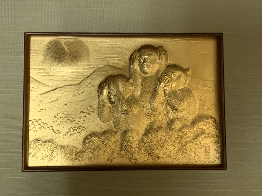 額入り彫金細工 額装彫金画買取 | CLOAK大須店