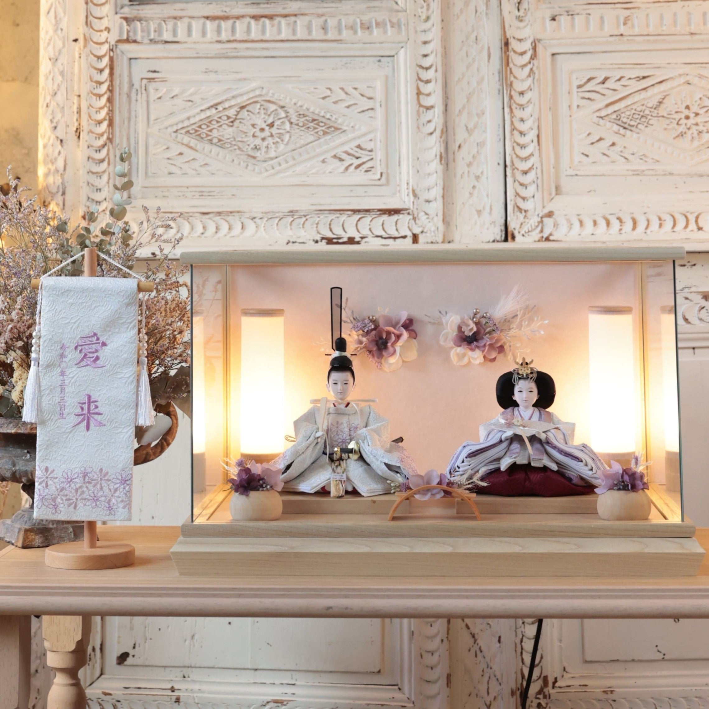 祈ドールの雛人形｜KIKI｜ケース飾り ｜雛人形（ひなにんぎょう）の祈