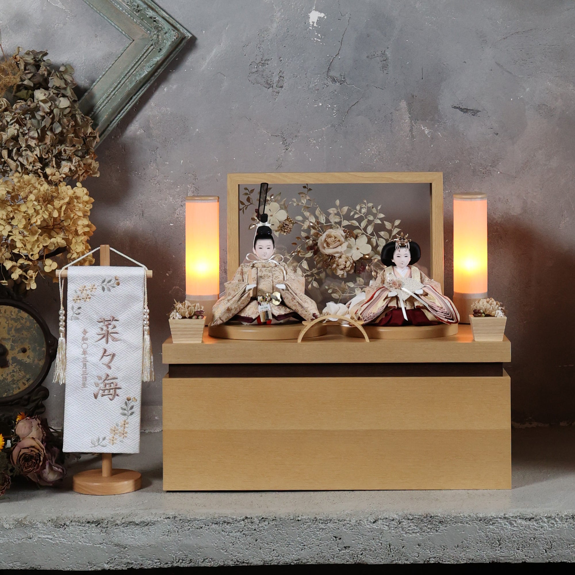雛人形 収納飾り ｜雛人形（ひなにんぎょう）の祈ドール