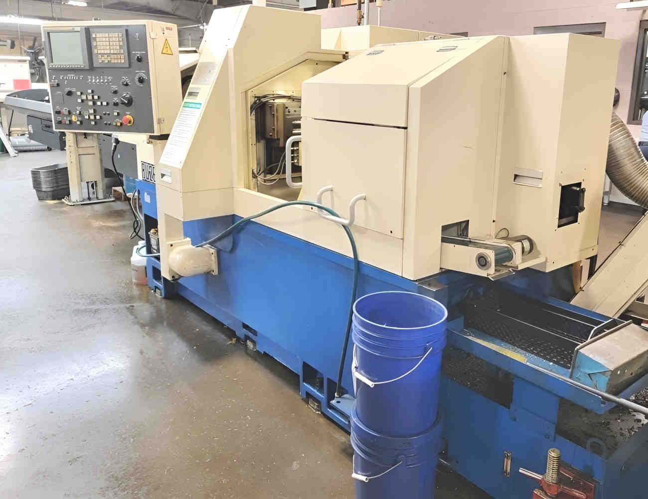 2005 Tsugami BU-26SY 9-axis CNC Gang/Turret Swiss Lathe +