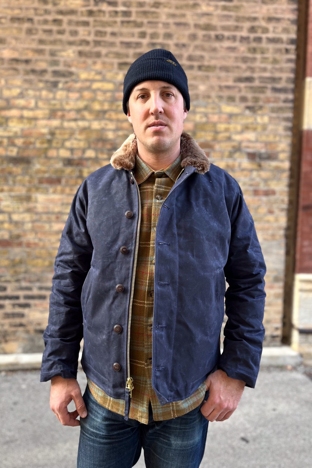 Dehen 1920 Independence Exclusive N-1 Deck Jacket Dark Navy +