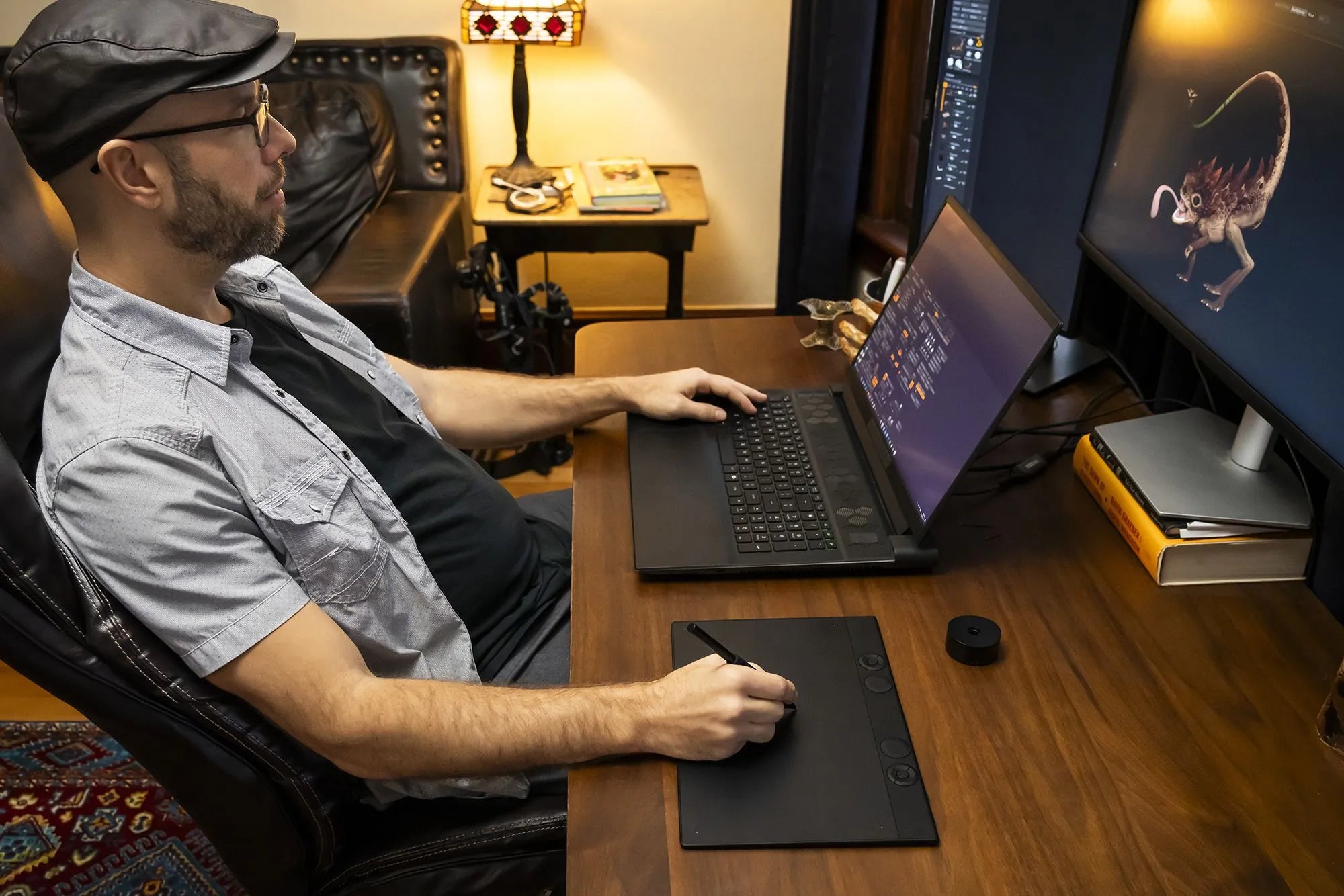 Intuos Pro Large PTK870K0C Bluetooth Graphic Drawing Tablet