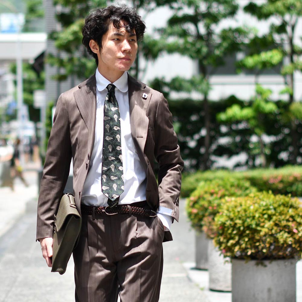 新定番！ブラウンスーツの楽しみ方！LARDINI【ラルディーニ
