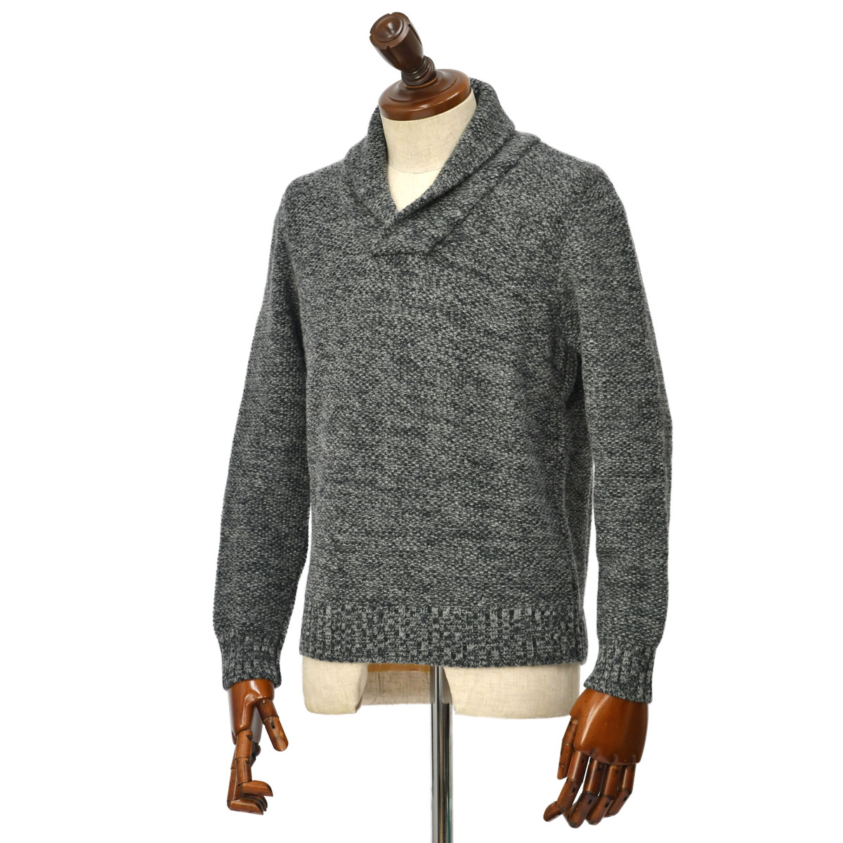 ZANONE【ザノーネ】ショールカラープルオーバーニットをご紹介致します