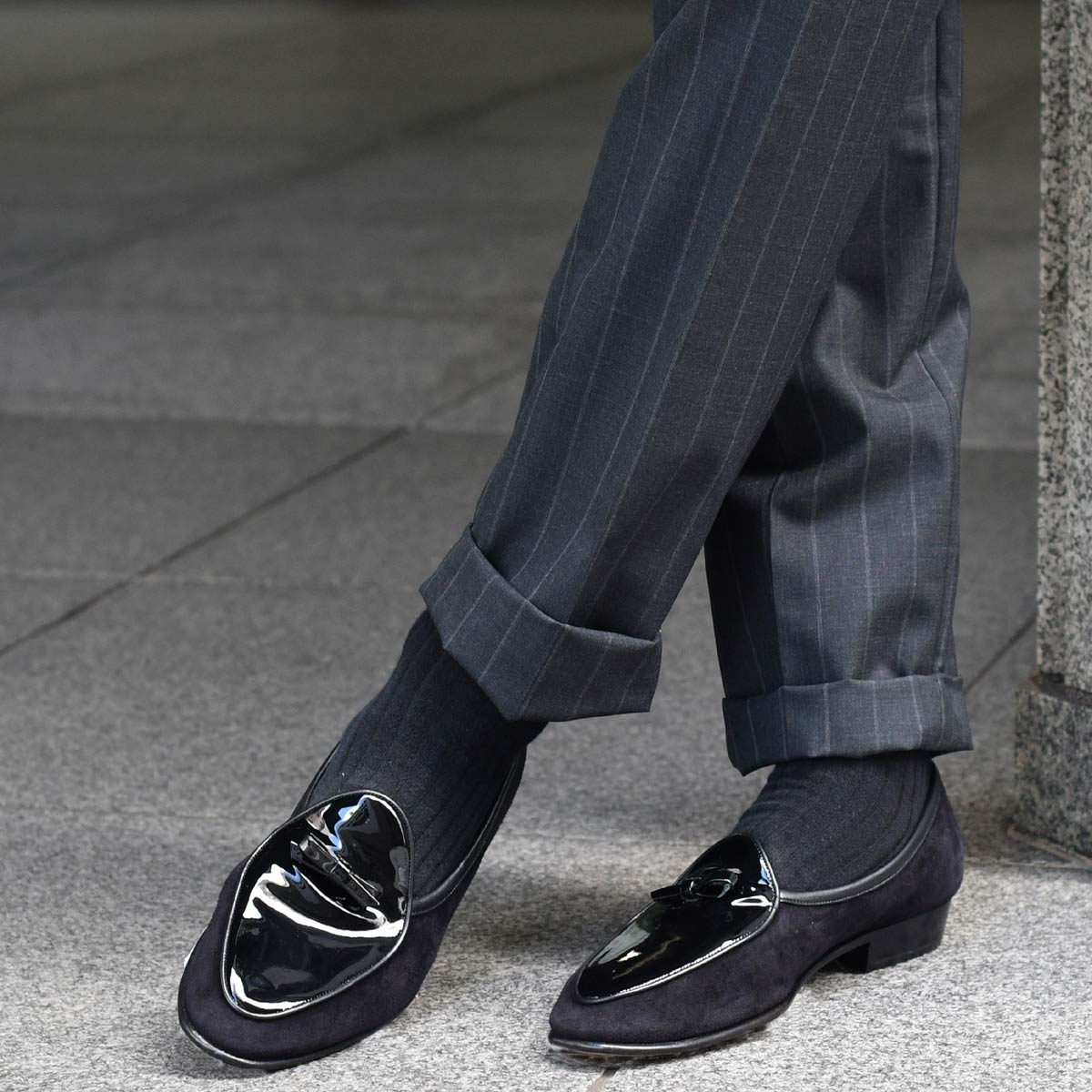 威厳と余裕を感じる、ダブルスーツスタイル！De Petrillo【デ ペトリロ