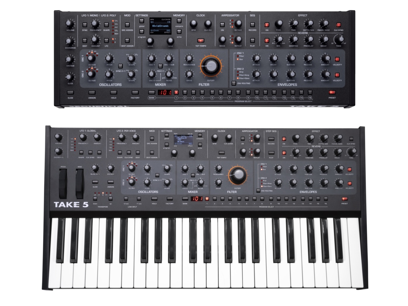 Sequential Take 5 / Take 5 Desktop Module | 5音ポリフォニックの