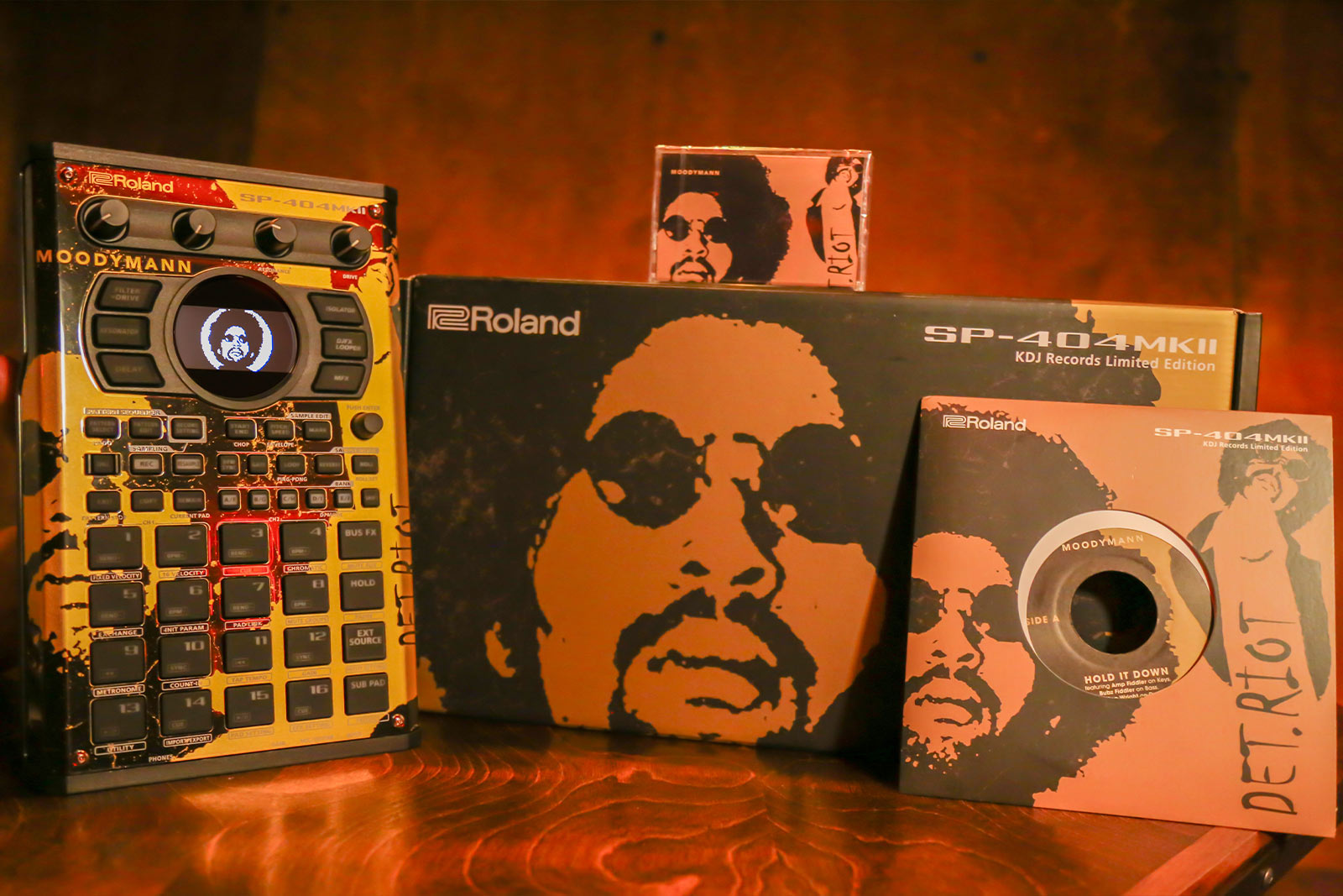SP-404MKII KDJ Records Edition | Moodymannのコラボで誕生したSP