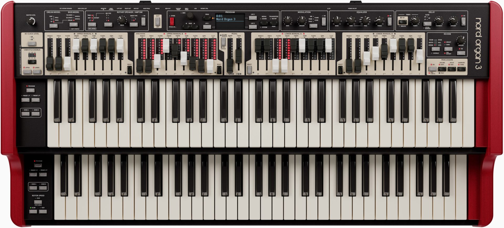 Nord Organ 3 | 強化されたモデリング機能、新ロータリースピーカー
