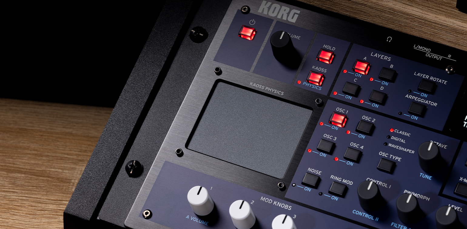 KORG multi/poly module | 「Mono/Poly」をコンパクトに進化させた