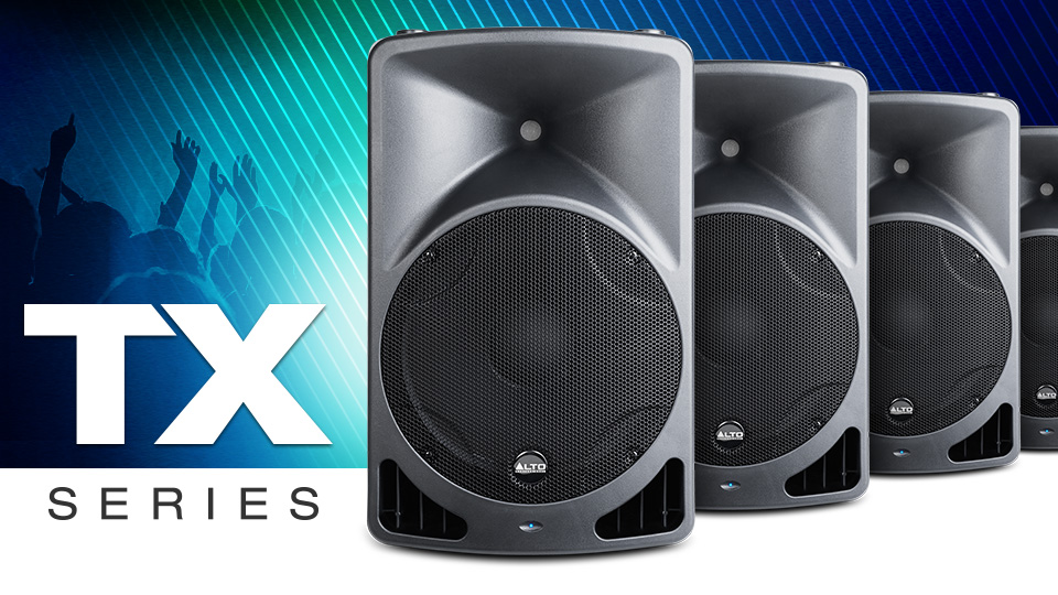2 ウェイ・アクティブ・スピーカ ALTO Professional TX Series