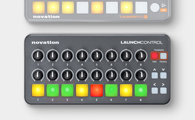 Novation（ノベーション）がMIDIコントローラー「Launch Control
