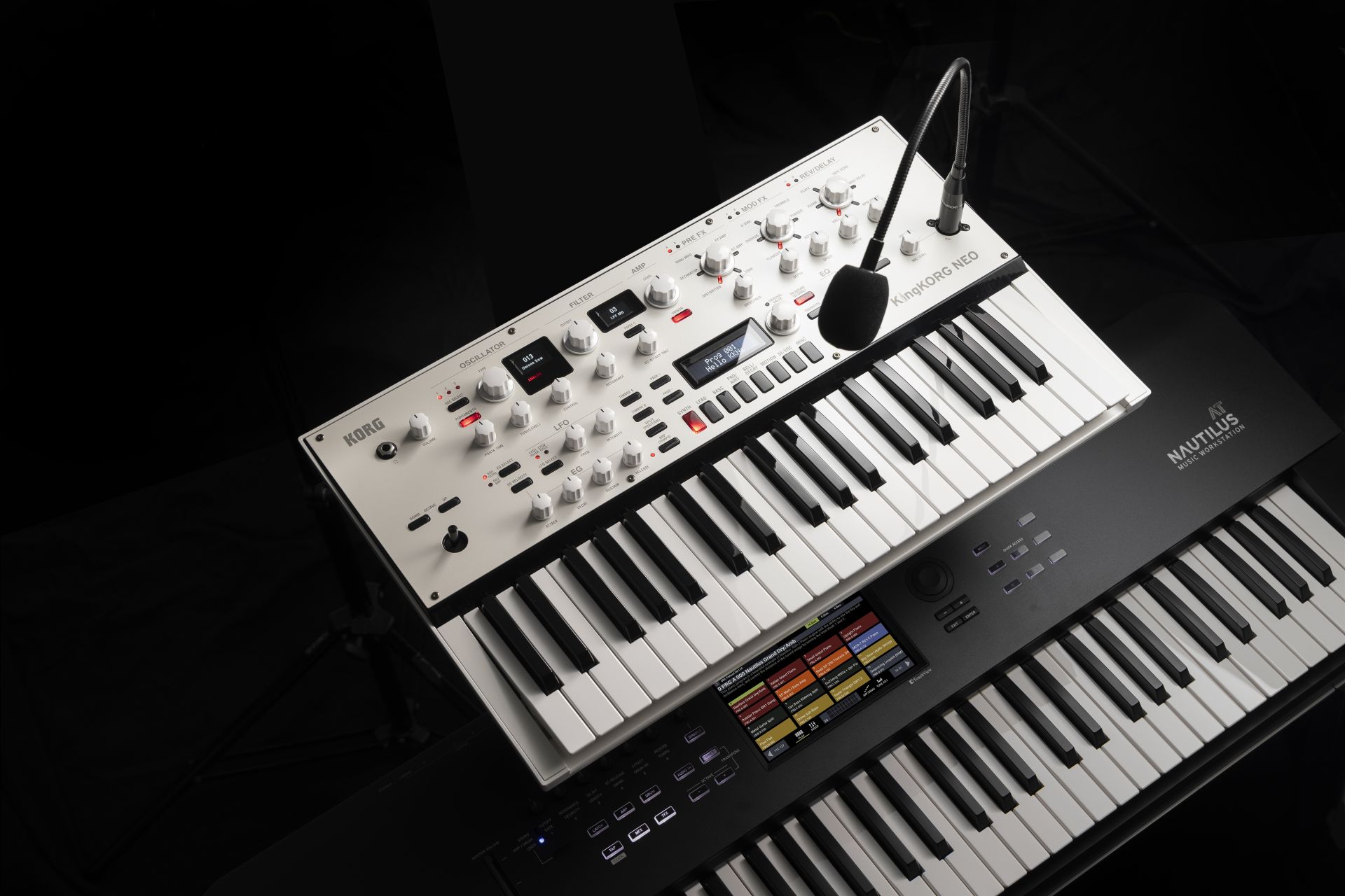 KingKORG NEO | ボコーダー機能も搭載した24音ポリ・バーチャル
