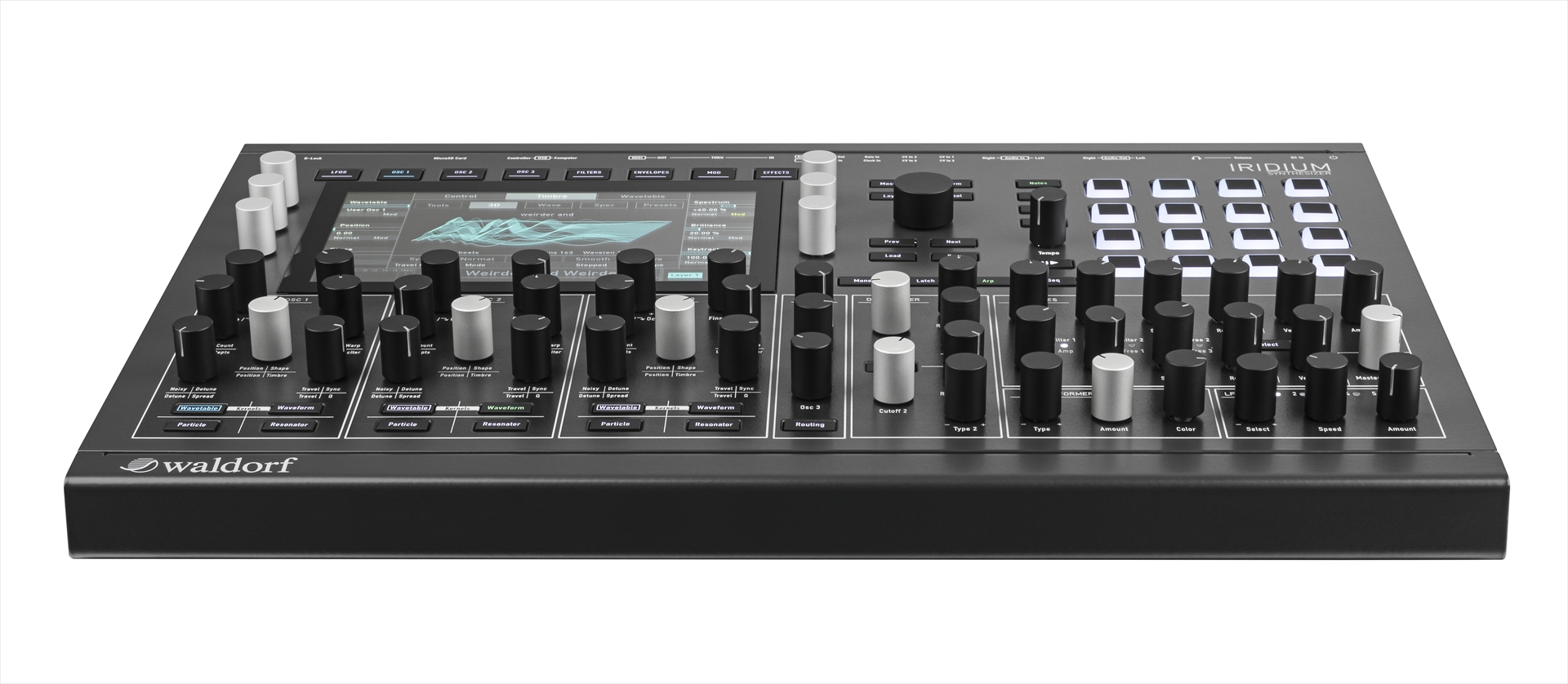 Waldorf Iridium | Quantumのサウンドエンジンを搭載した16ボイス