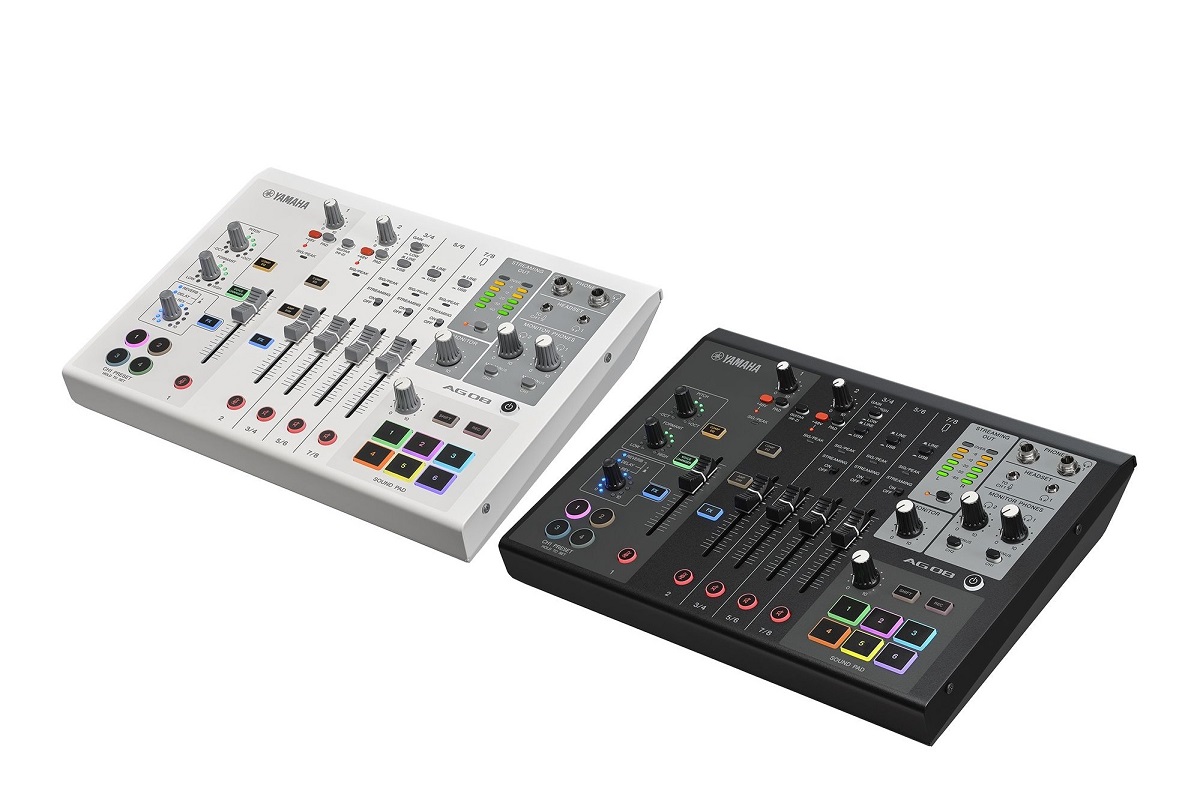 YAMAHA AG08 | フラッグシップオールインワン ライブ配信ミキサー