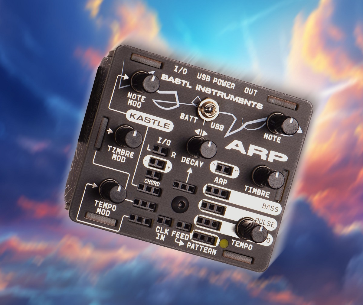 BASTL INSTRUMENTS KASTLE ARP | 手のひらサイズのモジュラー
