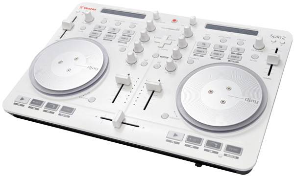 Vestax iPhone／iPadでもっと音楽を楽しく！「Spin2 WHT」とオシャレな