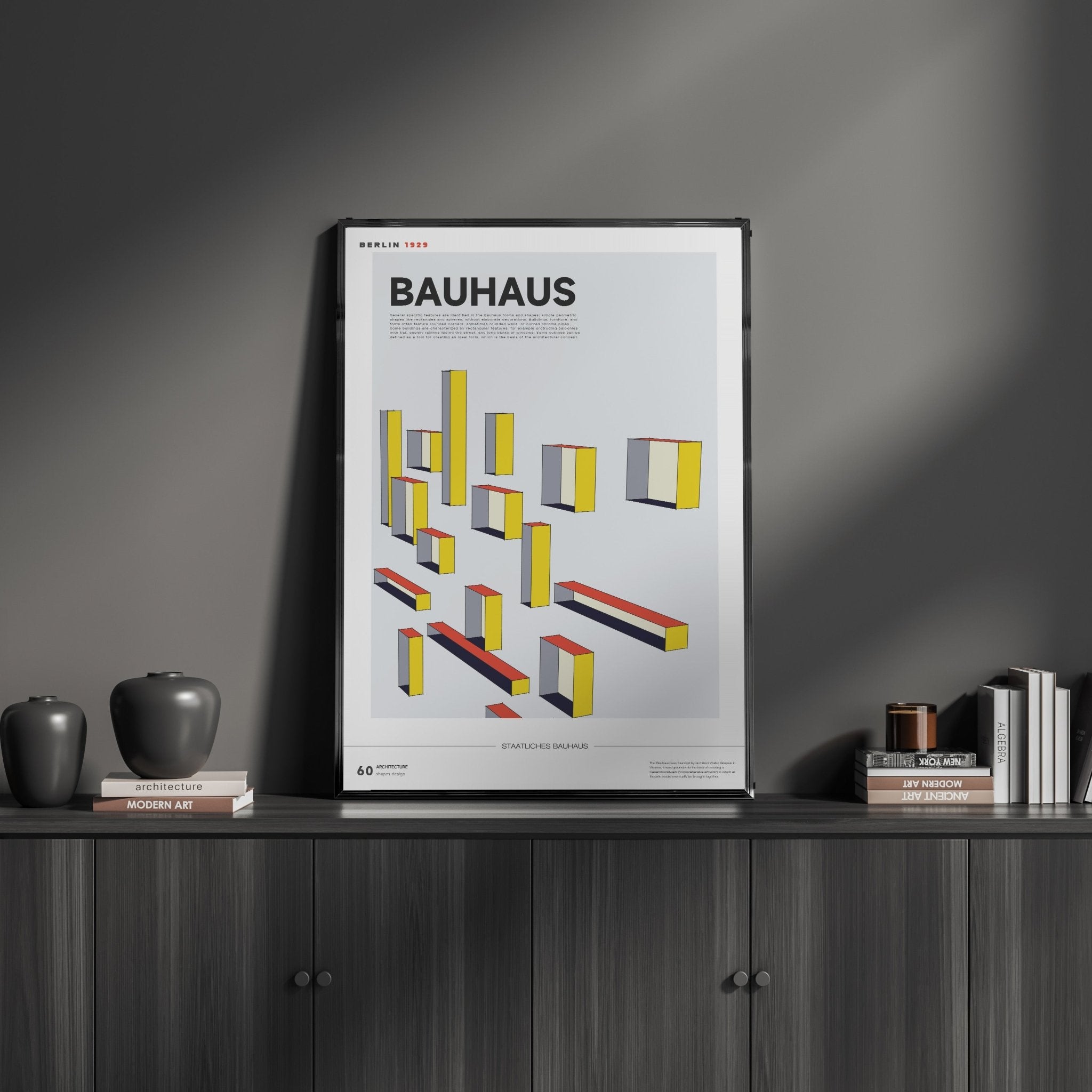 建築バウハウスデザインポスター – Ink Jp