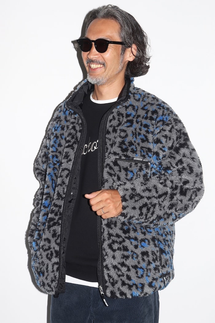 WACKO MARIA(ワコマリア)｜REVERSIBLE LEOPARD BOA JACKET ｜正規通販