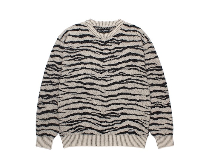 WACKO MARIA(ワコマリア)｜TIGER MOHAIR CREW NECK SWEATER｜正規通販