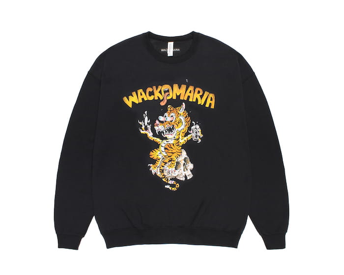 WACKO MARIA(ワコマリア)｜CREW NECK SWEAT SHIRT ( TYPE-1 )｜正規