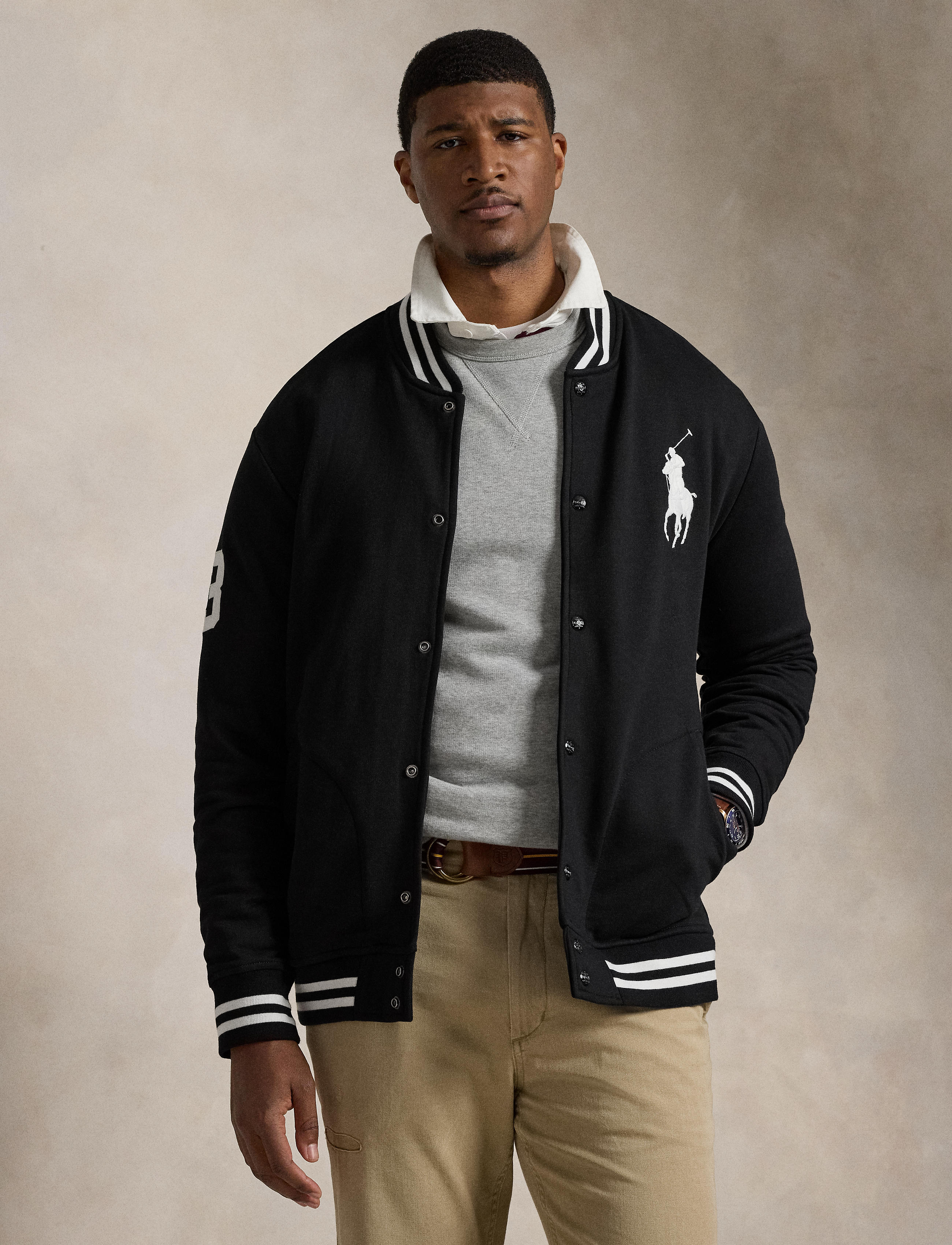 Polo Ralph Lauren Men's Big & Tall Baseball Jacket – InStyle