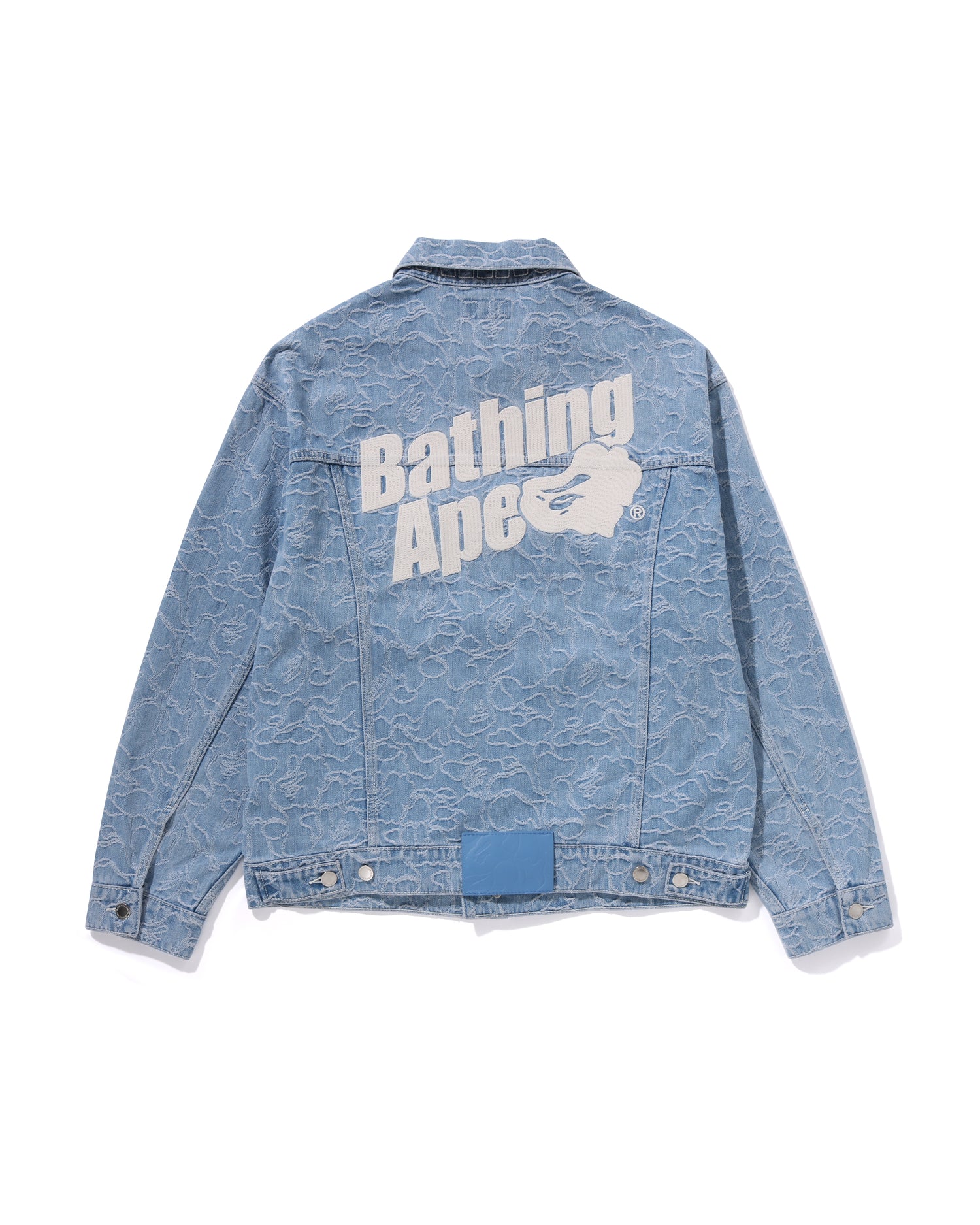A BATHING APE® Line Camo Denim Jacket | Bape official website