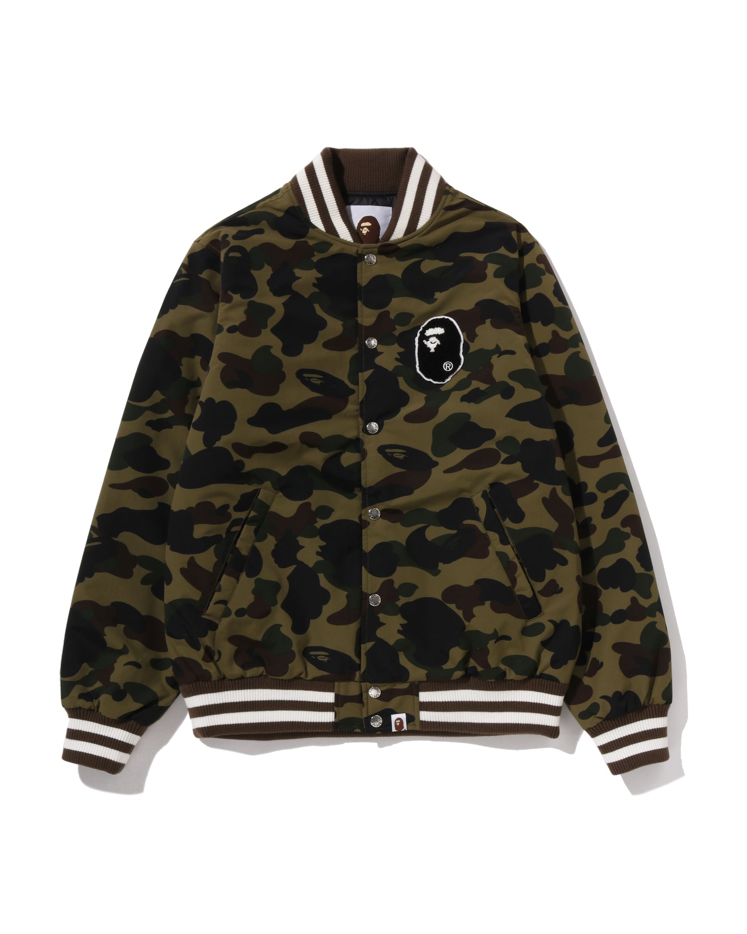 A BATHING APE® 1st Camo Varsity Jacket | Bape official website