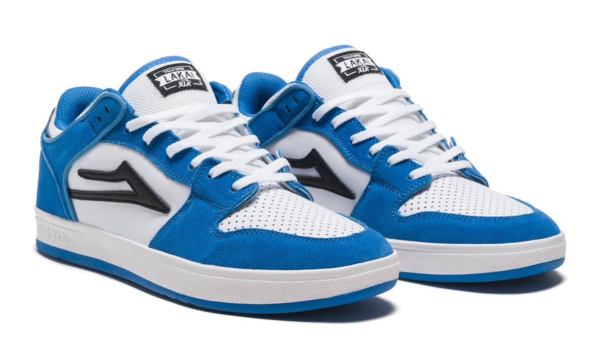 Lakai - Telford Low Moroccan Blue Suede Skateboard Shoes