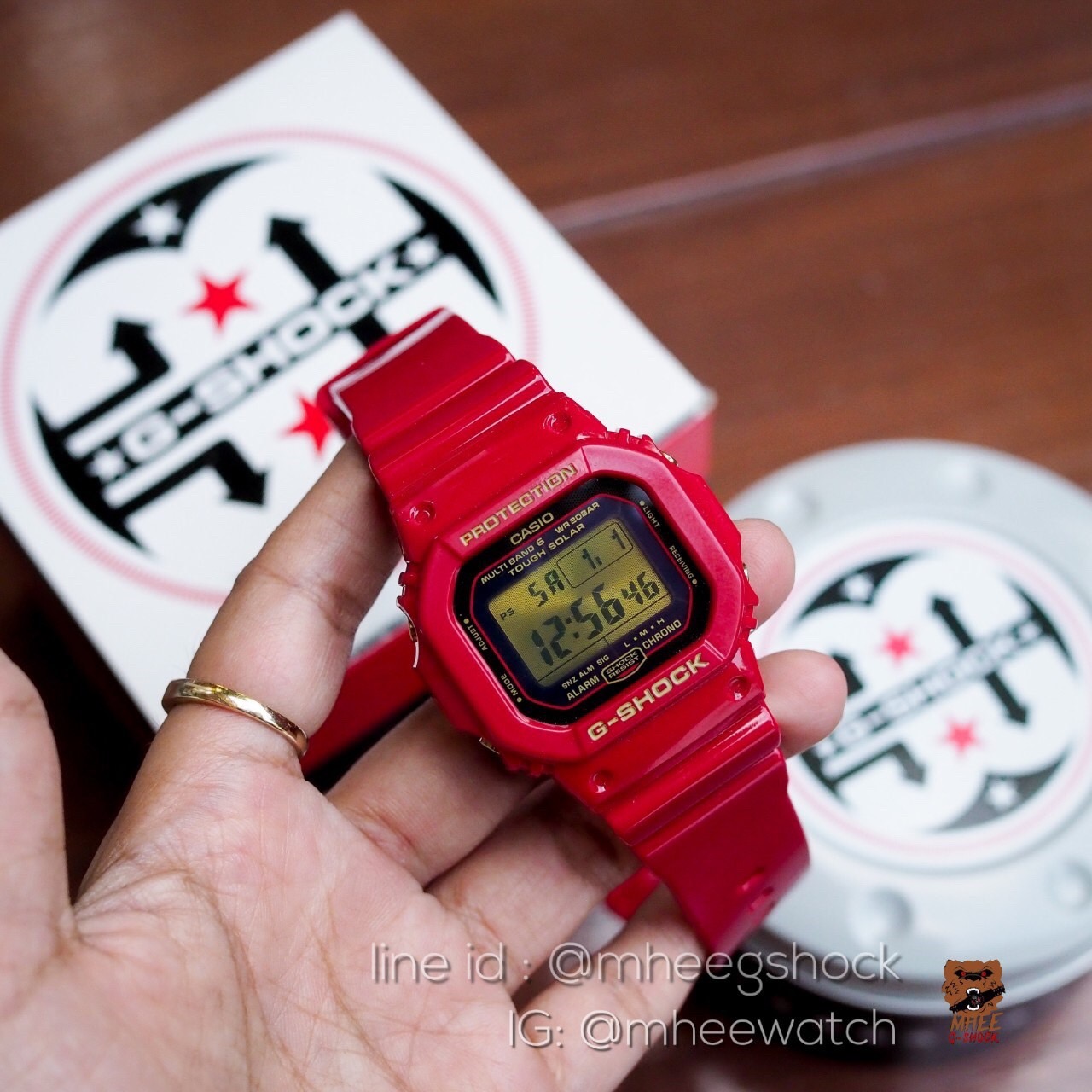 G-Shock Limited ยักษ์เล็ก GW-M5630A-4JR Rising Red 30th