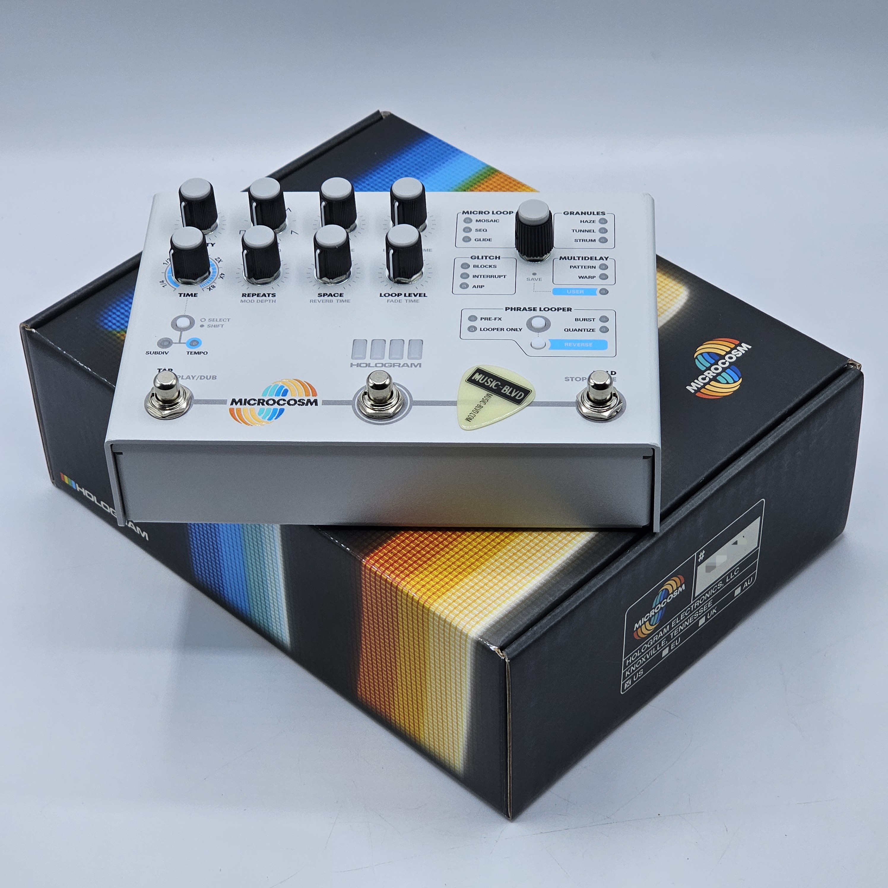Hologram Microcosm エフェクター リバーブ ルーパー ディレイ