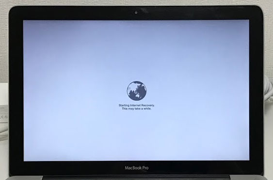 インターネットリカバリを使って、OSの入ってないMacを再セットアップ