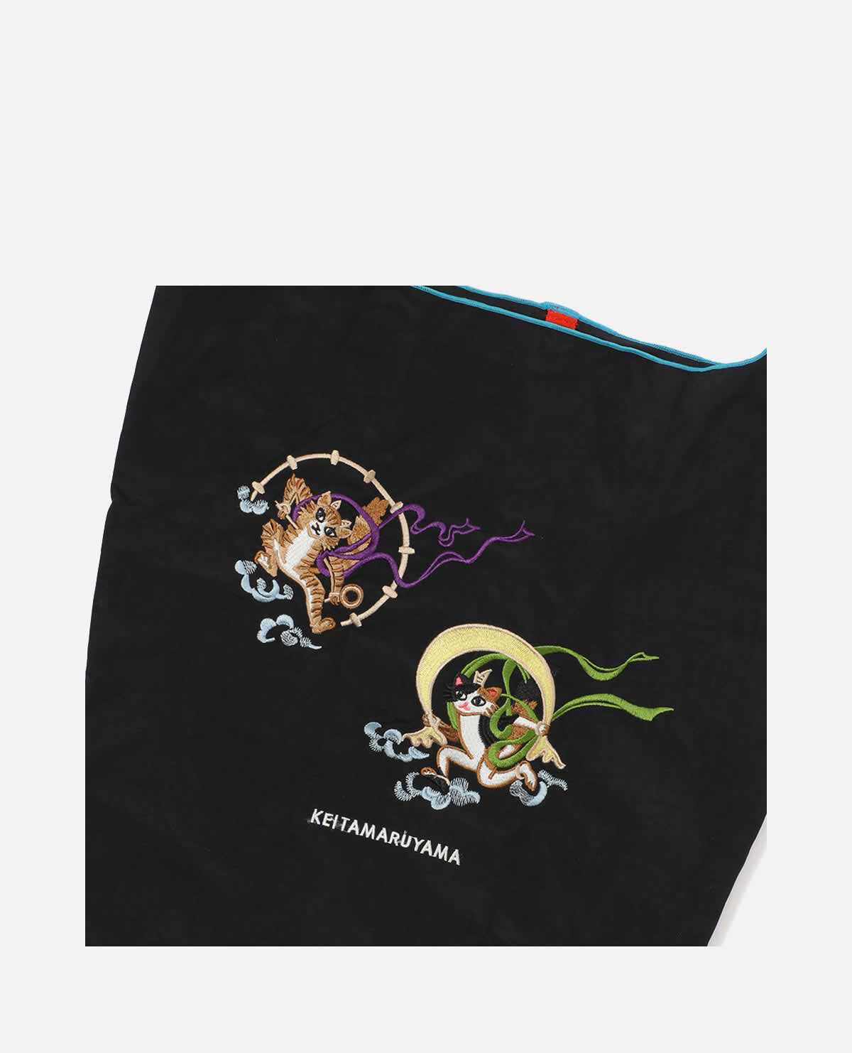 ケイタマルヤマ ボールアンドチェーン エコバッグ 風神雷神｜ケイタ