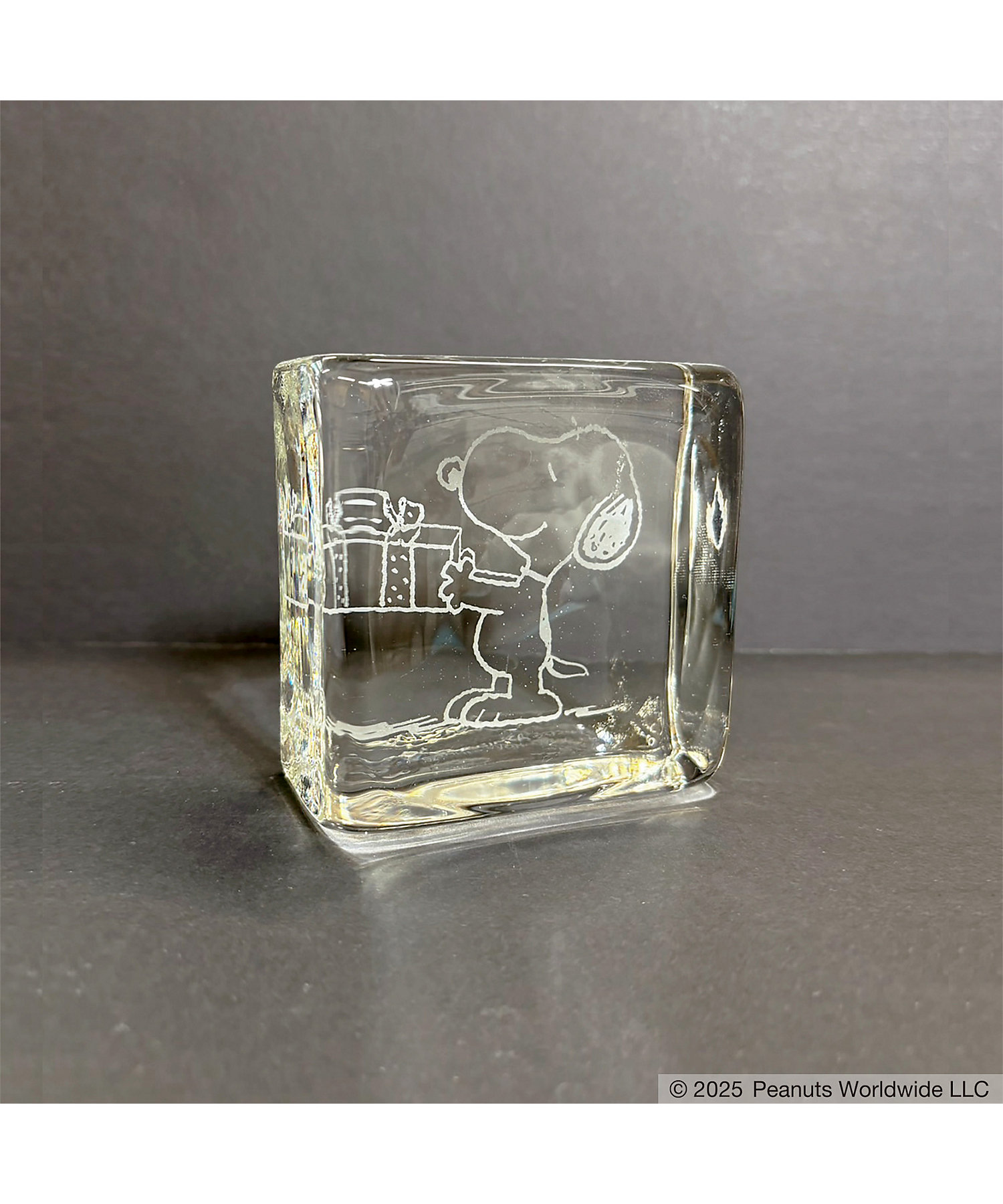 3Dレーザークリスタルスヌーピー銀座