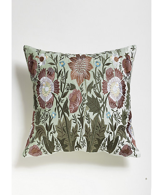 ラジャット＞プラリア クッションカバー 45×45 ミント | AXEL