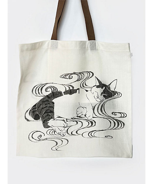 石塚智之手描き・トートバッグ『ハチ』 | アトリエ・Kinami(石塚智之