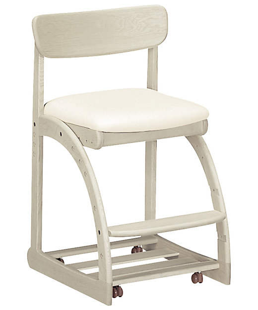 受注商品】XT1811 チェア シアーホワイト色×ピュアアイボリー色