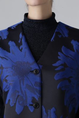 ◇ボタニカルジャガードブラウス（5315110111） | ADORE