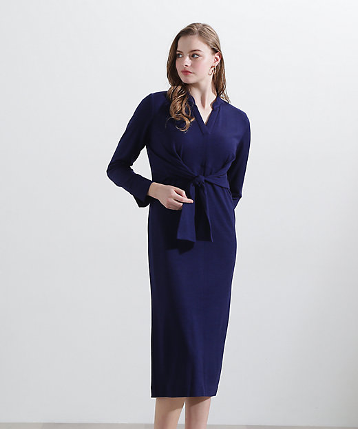 ◇ウエストリボンジャージワンピース（0315140213