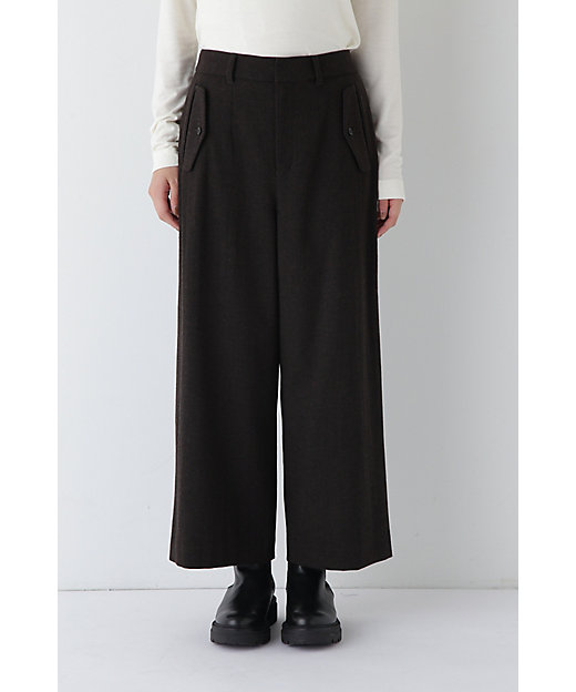 ◇TOPツイルガウチョパンツ（0774230101） | human woman