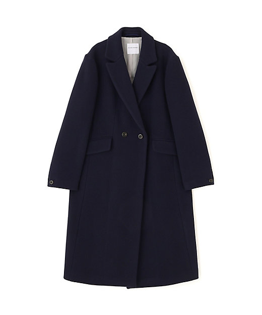 ウールモッサダブルチェスターコート（0775251105） | human