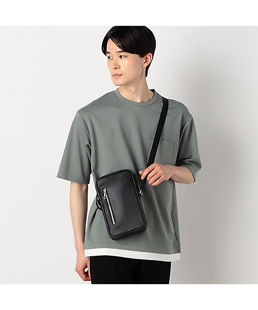 サフィアーノ型押し ミニショルダーバッグ（4789XC07