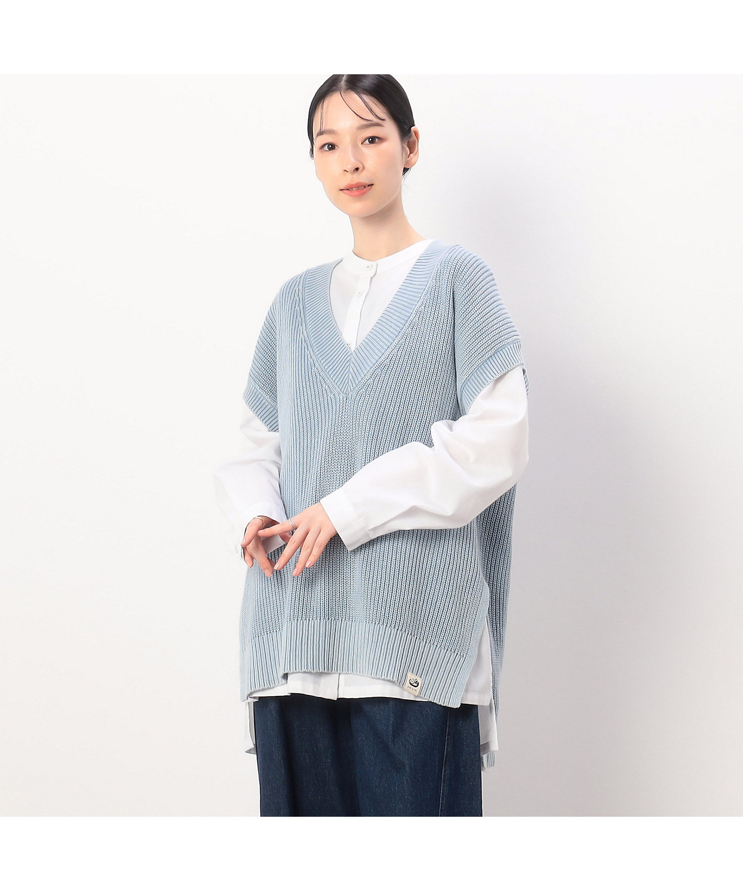 デニム ニットベスト（5277KG71） | COMME CA ISM (Women